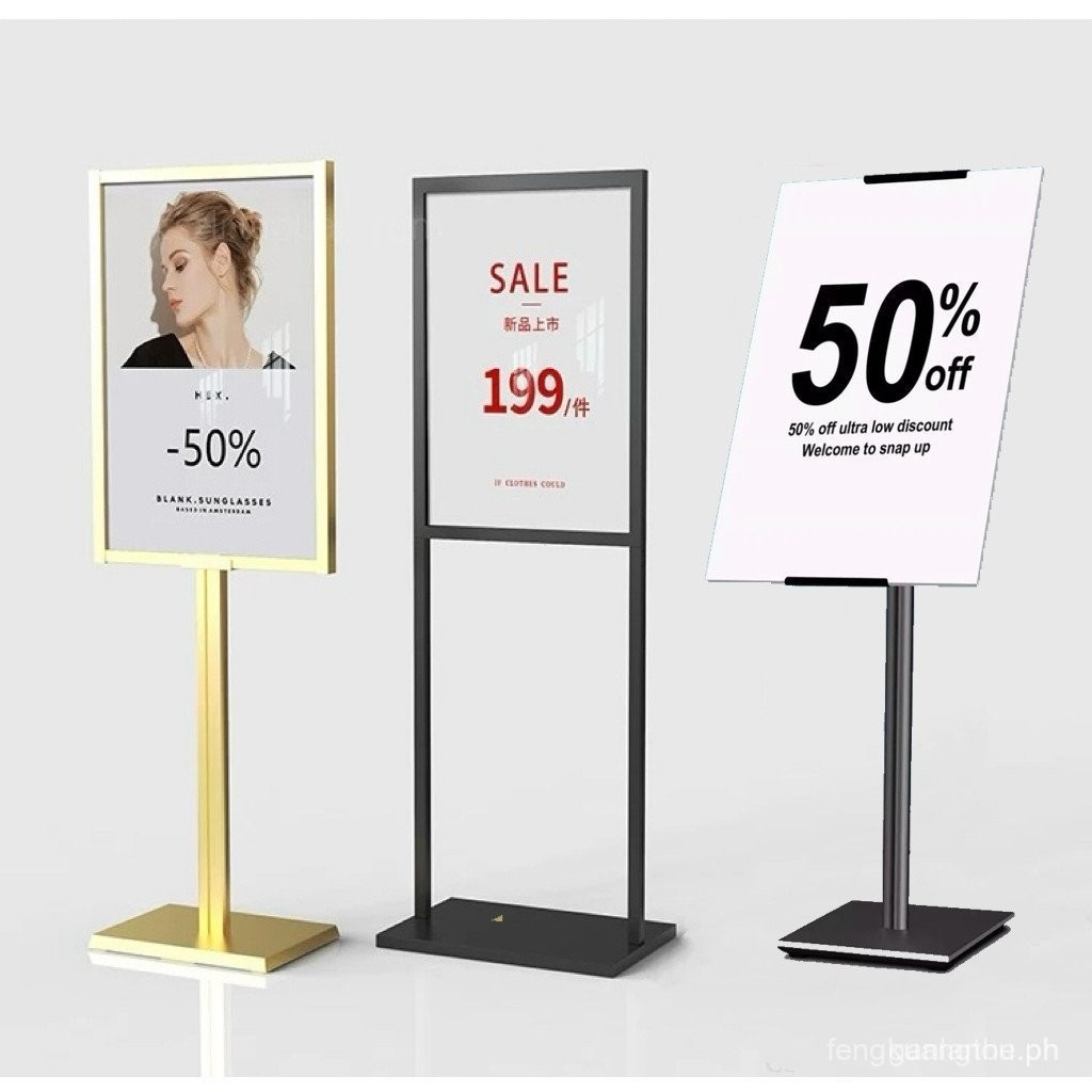 อลูมิเนียมอัลลอยด์ KT Board Display Rack Mall Corridor Signage โปสเตอร์กรอบ OWF7 SE5A 7U9J 3BY1