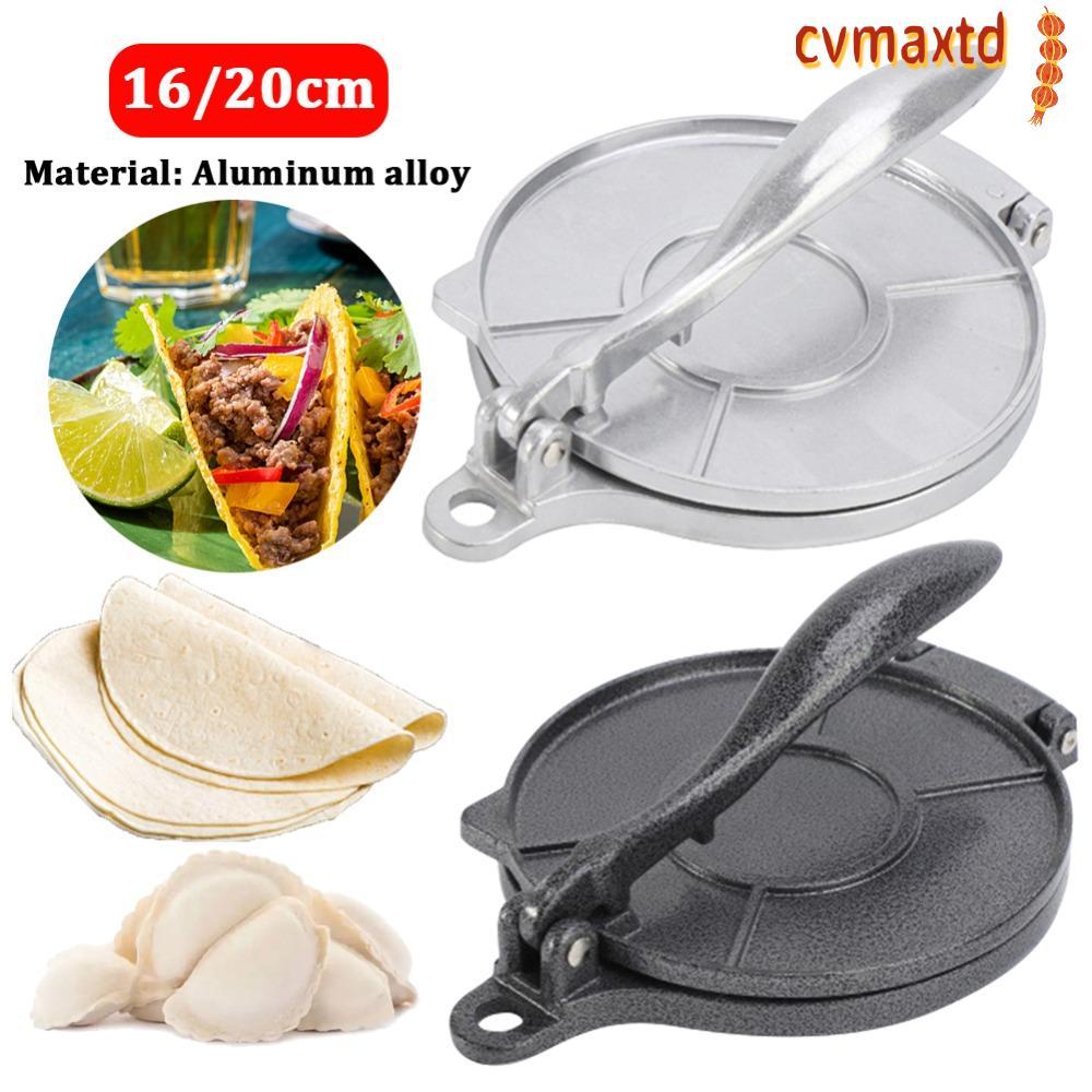 ICVMAX แป้งกด 16/20 ซม.Universal Dumpling Maker อลูมิเนียมอัลลอยด์ Bakeware ครัว Corn Tortillas Maker