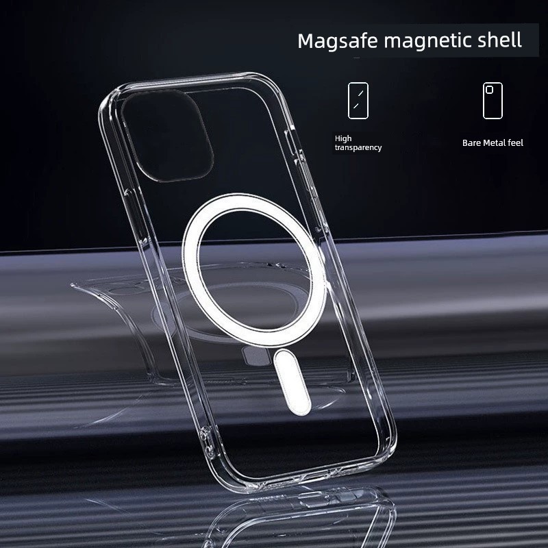 425 degree case เคส 425 ไอโฟน MagSafe เคสป้องกันแม่เหล็ก Apple 15Promax ใหม่โปร่งใส 16 เคสโทรศัพท์ i