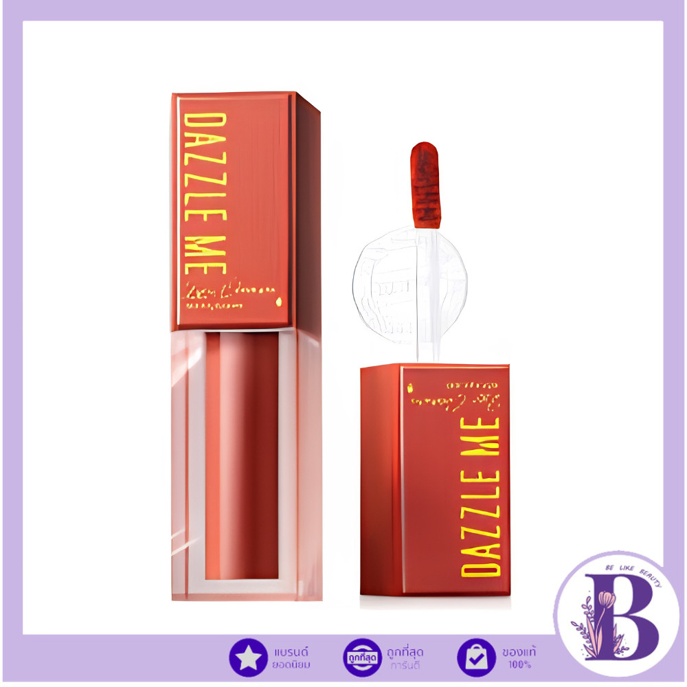DAZZLE ME Mousse Lip Cream ลิปมูสเนื้อครีม ทาได้ทั้งแก้มและปาก