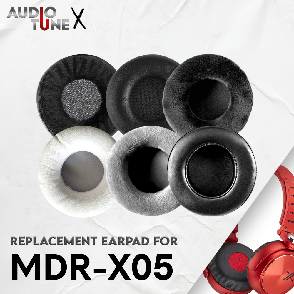 Earpad โฟม Earcup แผ่นรองหูฟัง MDR-X05 MDR X05 MDR-X05 โฟม Pad โฟม Pad โฟม Pad