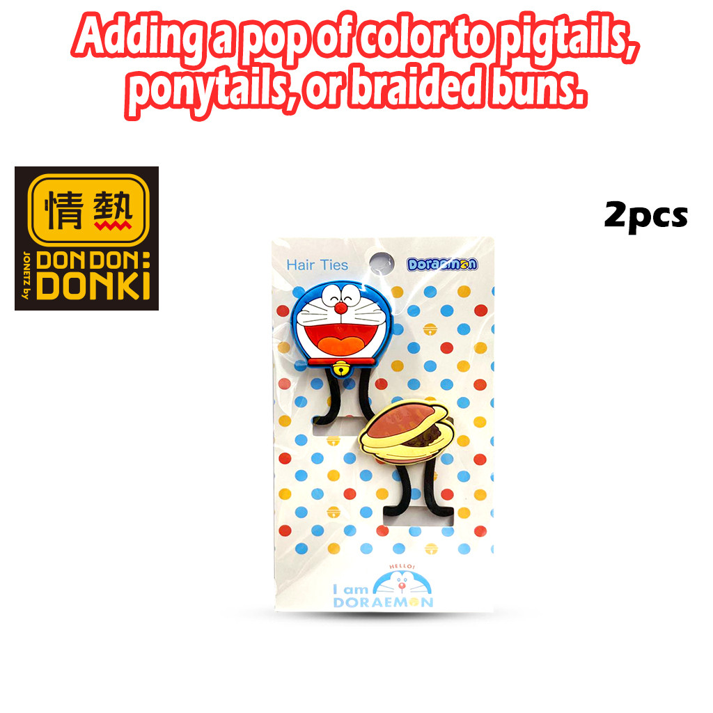 [COSME DONKI] ยางรัดผม DORAEMON 2 ชิ้น