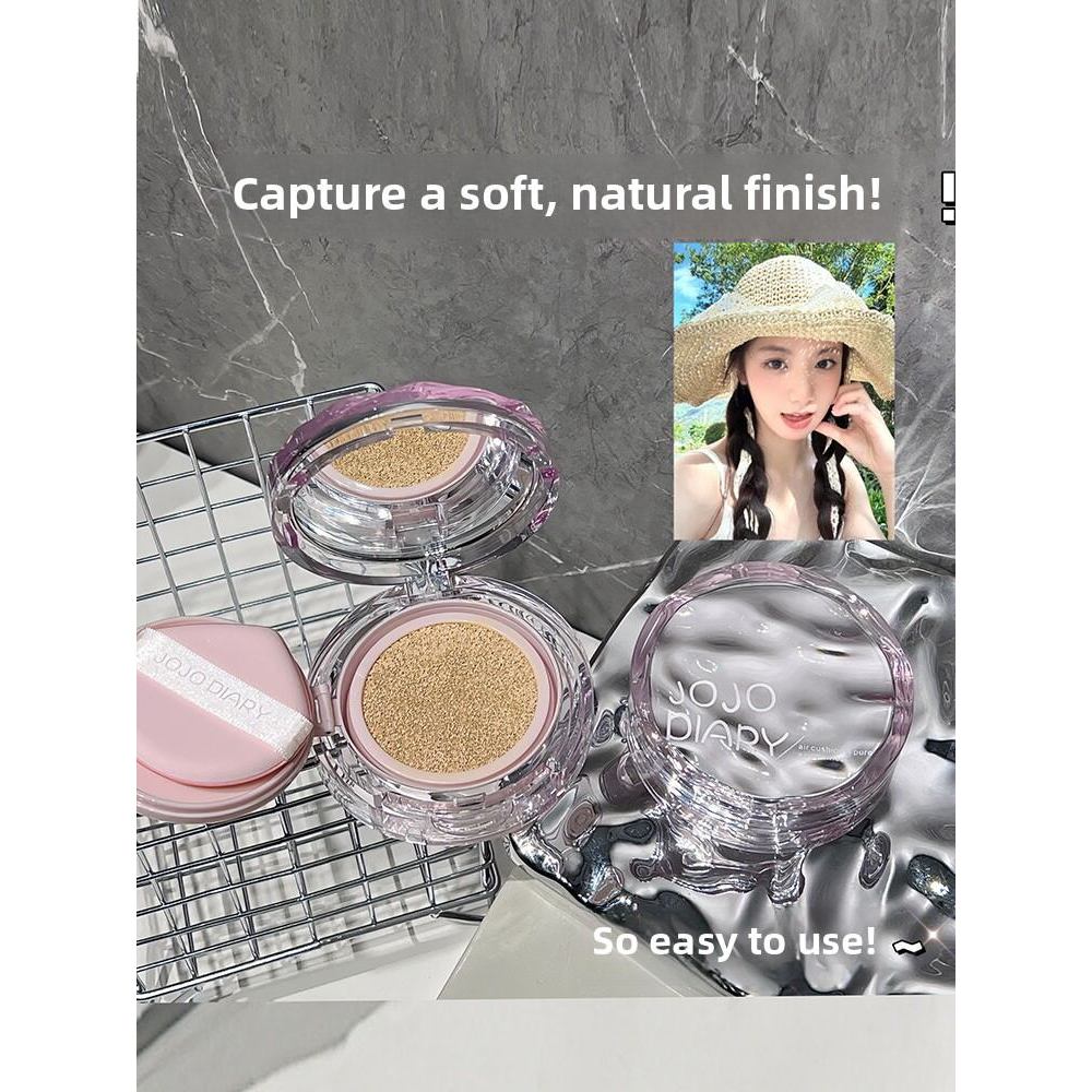 JOJO DIARY Water Ripple Moisturizing Air Cushion BB ครีมติดทนนานกันน้ําไม่มีเค้กดู Brightening Oil-C