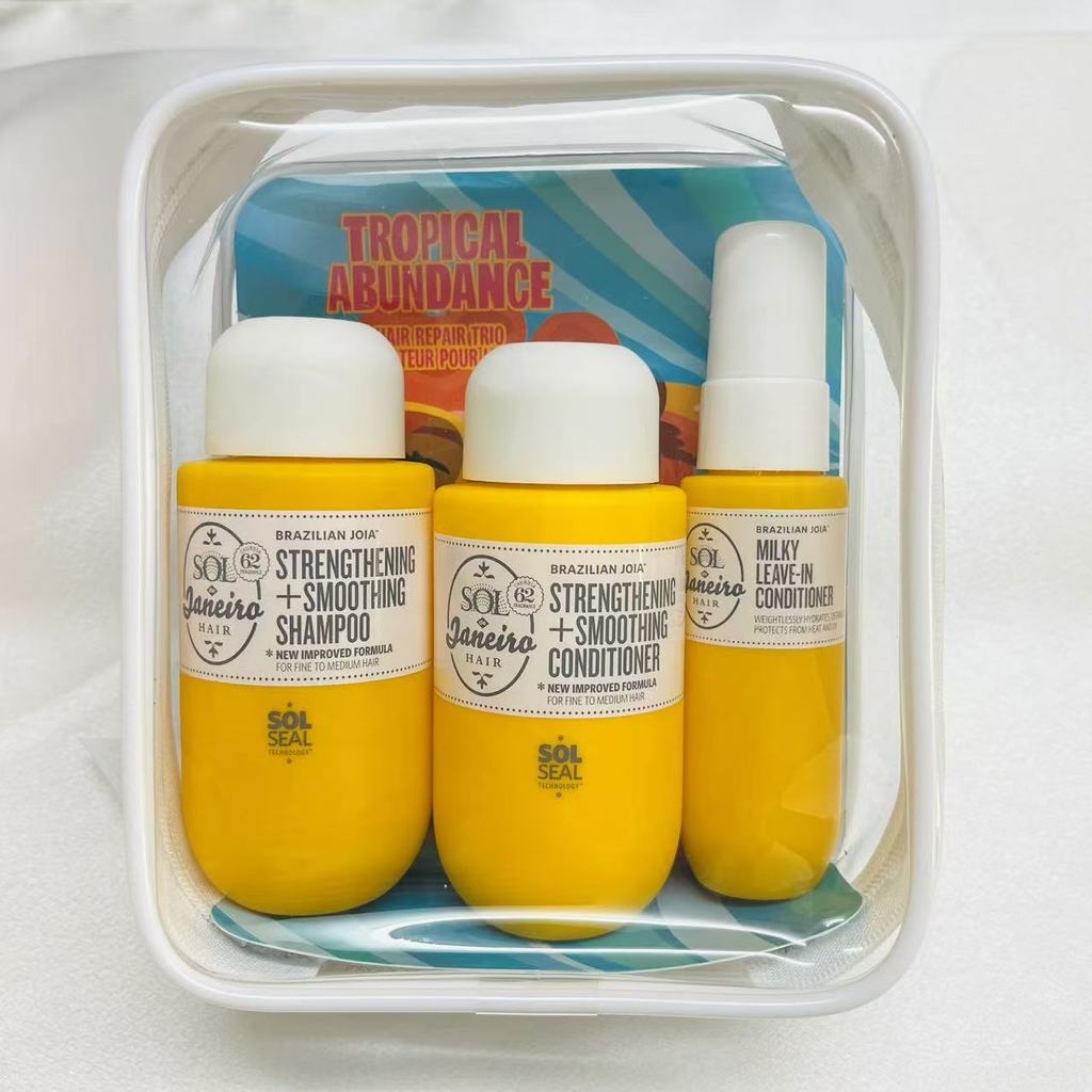 พร้อมสต็อก SOL DE JANEIRO/Rio Summer Smooth Strong Shampoo Conditioner สเปรย์ฉีดผมชุดสามชิ้น
