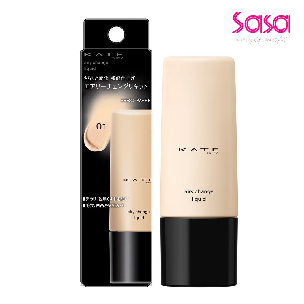 Kate Airy Change Lasting Liquid Foundation (01) (25ml)