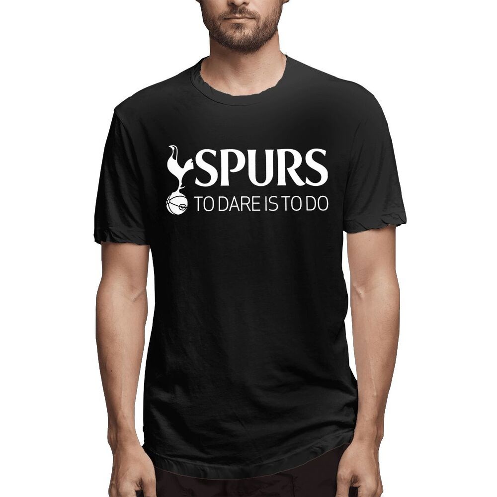 SG2 Ready Stock New Mens Shirt เสื้อยืดคอกลมผ้าฝ้าย 100% Tottenham Hotspur Football Club Spurs Dare 