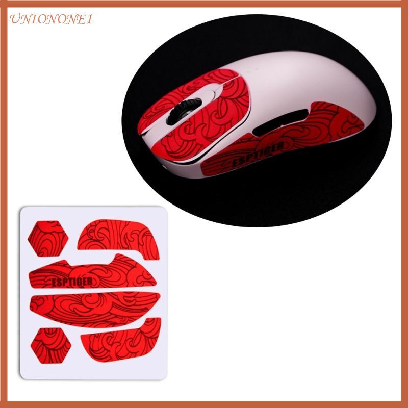 ONE Esports Tiger Mouse Skin Mouse Skates สติกเกอร์ด้านข้างกันเหงื่อ Grip เทปสําหรับ VAXEE NP-01S NP