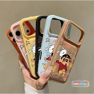 เคสนูน ลายการ์ตูนน่ารัก สดใส รองรับ iPhone 12 13 14 15 16 17 13Pro 14Pro 15Pro 16Pro Max Plus