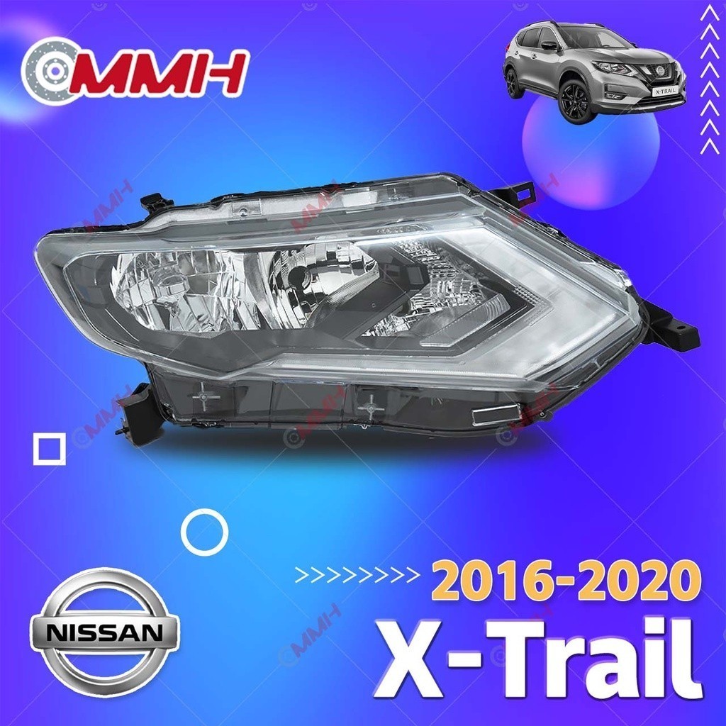 Nissan X-Trail Xtrail X Trail ไฟหน้า 2016-2020 ไฟหน้าไฟหน้าไฟหน้าไฟหน้าไฟหน้า Lampu Depan