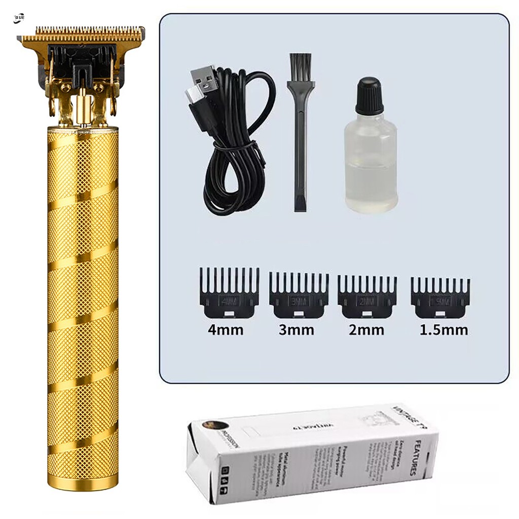 Zero Gapped Hair Clippers สําหรับผู้ชาย - Professional Trimmer Edger สําหรับตัดผมที่บ้าน