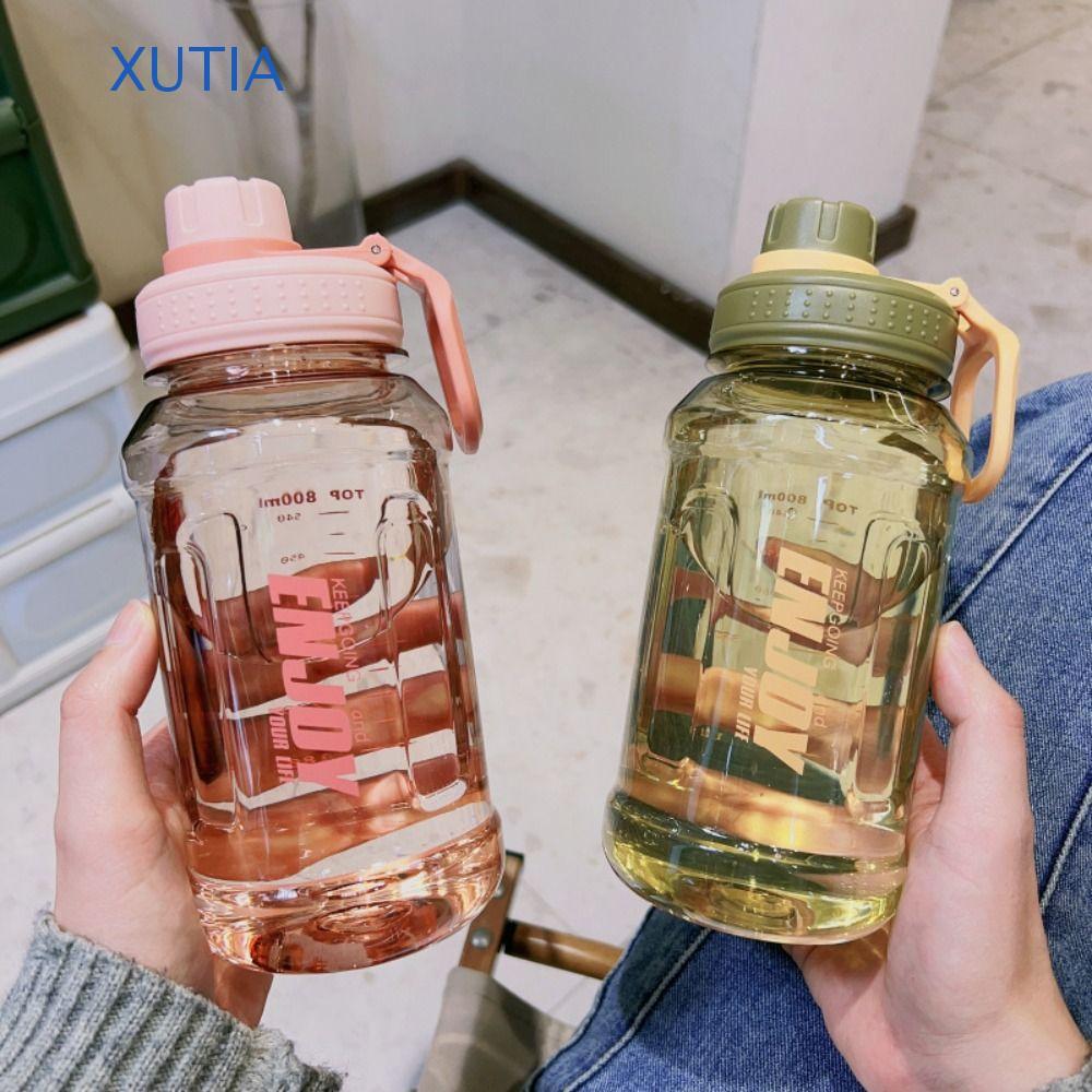 ซูเทีย ขวดกีฬา,ขวดน้ําฟิตเนสกันรั่วขวดน้ํา,แบบพกพาขนาดใหญ่-ความจุทนอุณหภูมิสูงถ้วยน้ําพลาสติกเด็ก