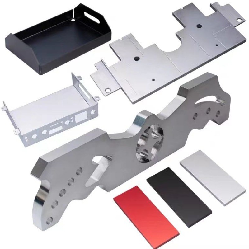 Custom Aluminum Plate 6061 Laser Cutting Drilling Anodized CNC Service