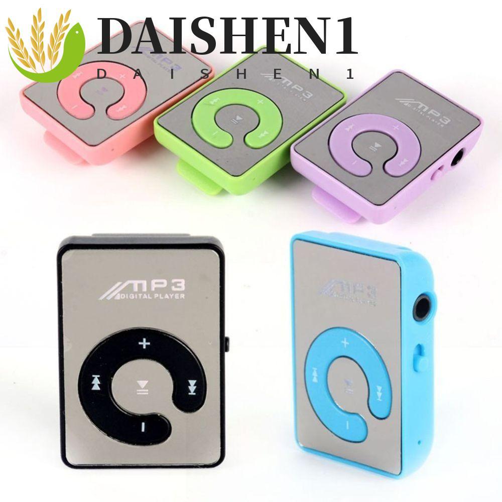 DAISHEN1 คลิป MP3 TF Card Ultra Thin Sport ลําโพง Media Player Walkman เครื่องเล่นเพลง