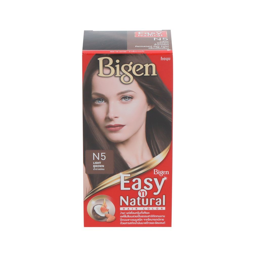บีเง็นอีซี่เนเชอรัล น้ำตาลอ่อนN5 BIGEN EASY NATURAL LIGHT BROWN (N5)