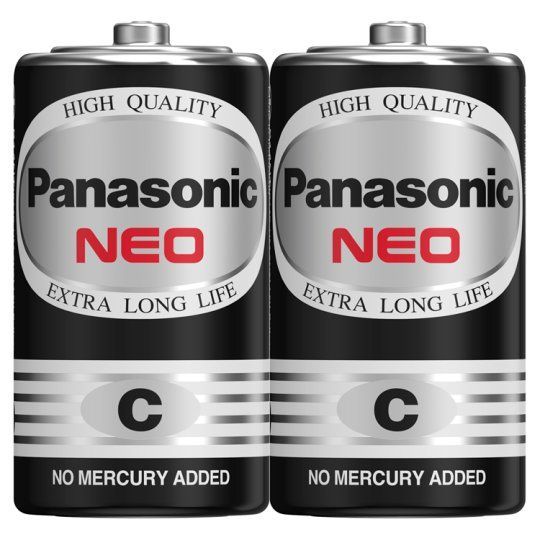 พานาโซนิค ถ่านไฟฉายC R14NT/2SL NATIONAL.PANASONIC BATTERY (C)R14NT.2SL