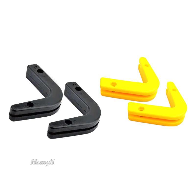 [Homyl1] ชั้นวางบาร์น้ําหนัก Wall Mount Dumbbell Storage Shelf วัสดุ PP Organizer Holder สําหรับ Hom