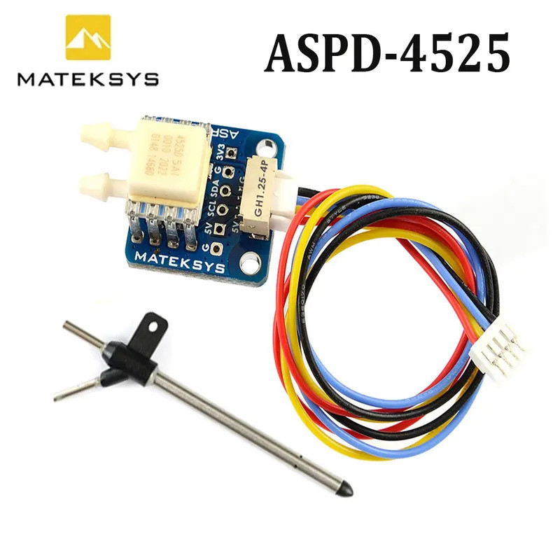 HB MATEK ASPD-4525 DIGITAL AIRSPEED SENSOR 4 ~ 6V DC สําหรับ F405-WING F411-WING F722-Wing Flight Co