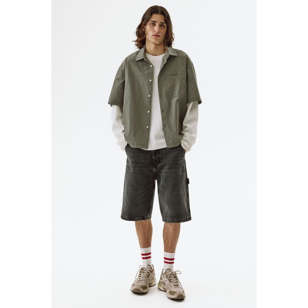 H&M قميص رجالي قطن مريح — صورة 5