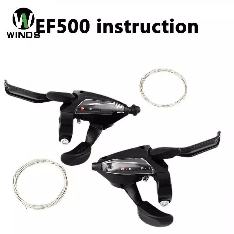 ODS จักรยานเสือภูเขา Derailleur Linkage Finger Shifter 21 แบบบูรณาการ 24 ความเร็ว 27 อลูมิเนียม OD
