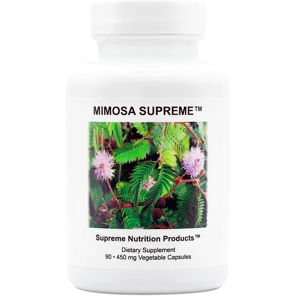 Supreme Nutrition Mimosa Supreme, 90 แคปซูลเมล็ด Mimosa Pudica บริสุทธิ์