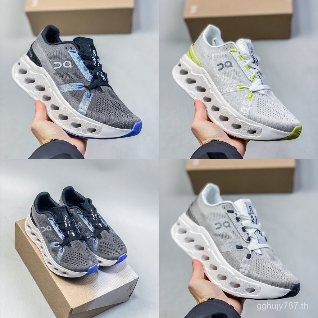 On Running Cloud Eclipse รองเท้าวิ่งสําหรับทั้งชายและหญิง สีเทา มีไซส์ขาย CI3Q