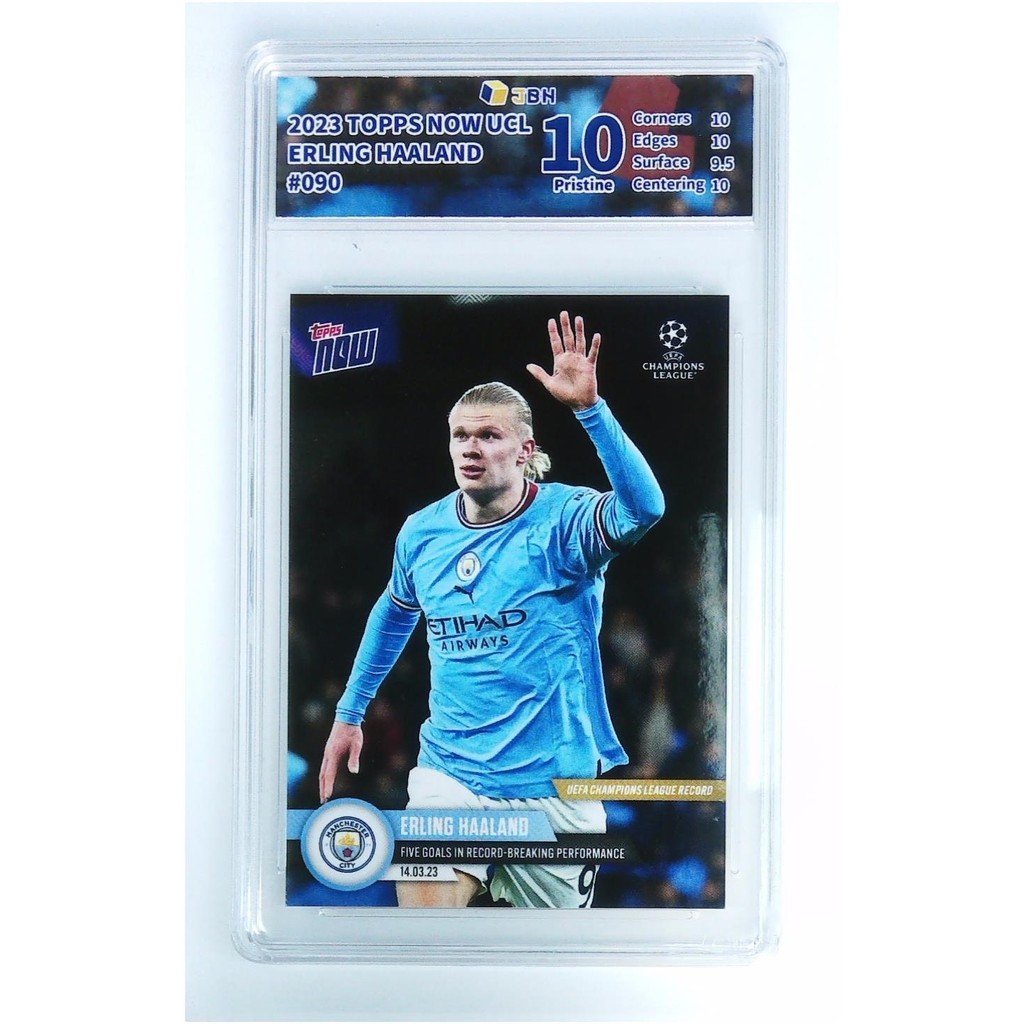 [แพ็คเกจ] Harland Star Card 2023 Topps Now Erling Haaland Harland, Gobangko, Highlight Moment, Champ