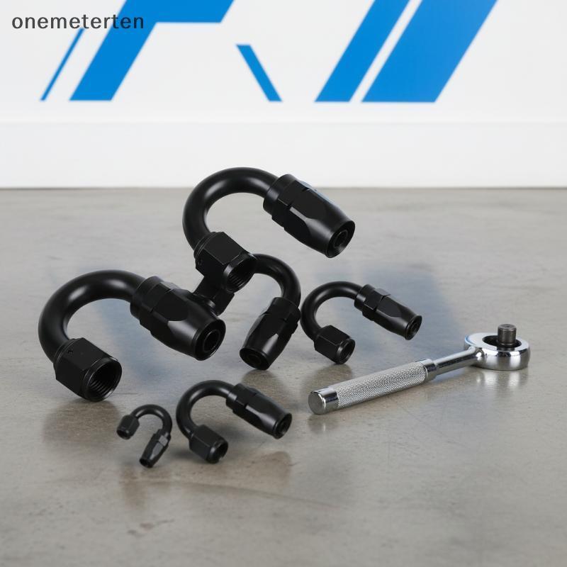 Rten AN4 AN6 AN8 AN10 180 องศาหมุนท่อ End Fitting ซีลแน่นน้ํามัน Cooler อะแดปเตอร์สําหรับการปรับเปลี