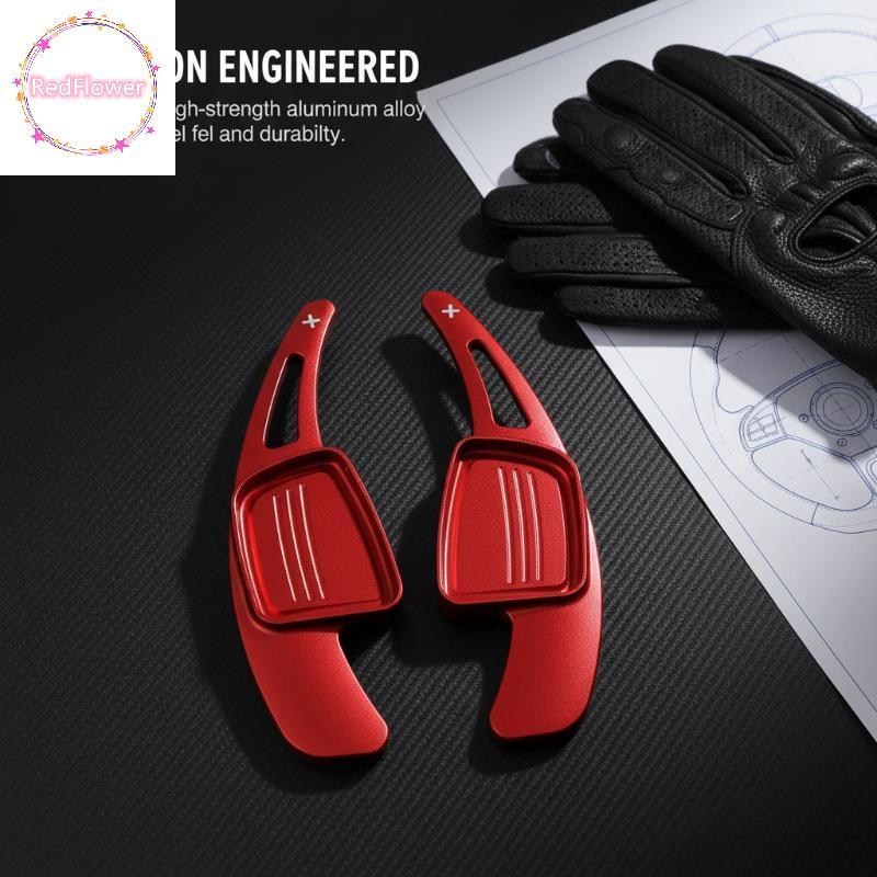 RedFlower พวงมาลัย Paddle Shifter สําหรับ 2017-2019 A4L A6 A8 Q7 TT TT TTS วัสดุทนทาน Easy Fit การปร