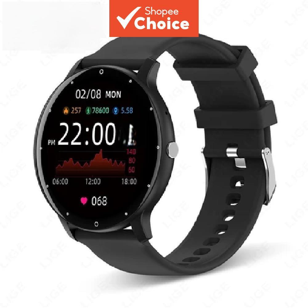 Zl02 Smartwatch ผู้ชายผู้หญิงมาใหม่ 2026 กันน้ําฟิตเนส Monitor