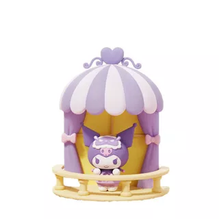 1 ชิ้น Sanrio ตัวอักษรขนาดเล็ก Terrace Series ไฟกลางคืนตู้เย็นสติกเกอร์ตกแต่ง