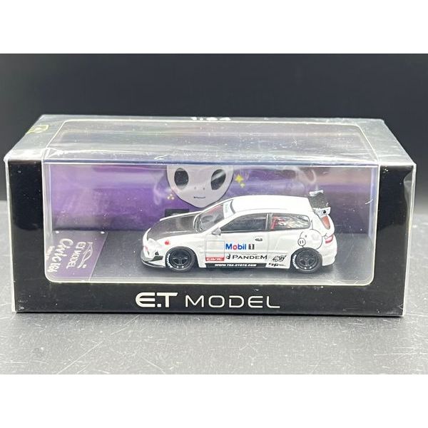 ET Model x Model Collect MC 1/64 
Pandem Civic EG6 5th Generation Mk5 Rocket Bunny Mobil 1# Livery Carbon Cover