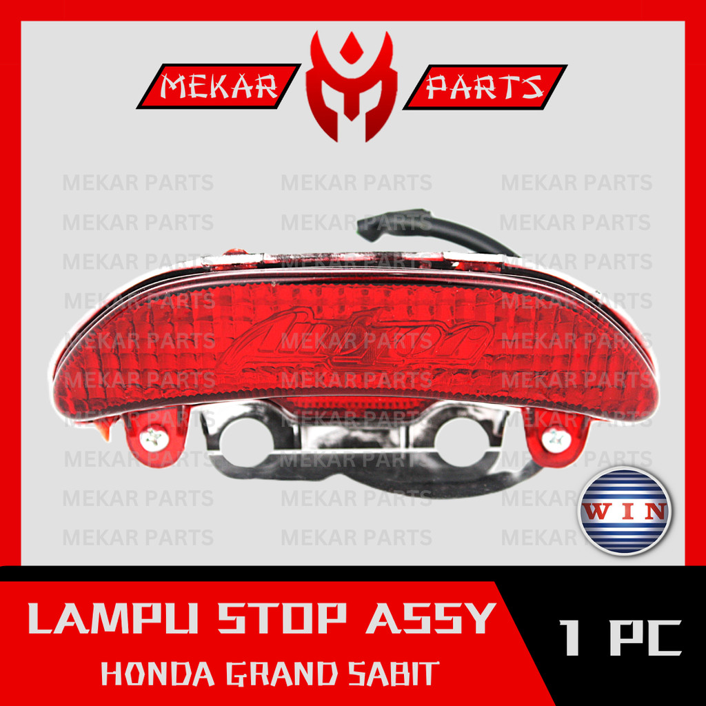 MEKAR-PARTS/WIN-STOP LAMP-ASSY/BACK-LIGHT/REAR/COMB/TAIL/LAMP/REAR/REM/MOTORCYCLE/GRAND-SA/BIT/A91/R