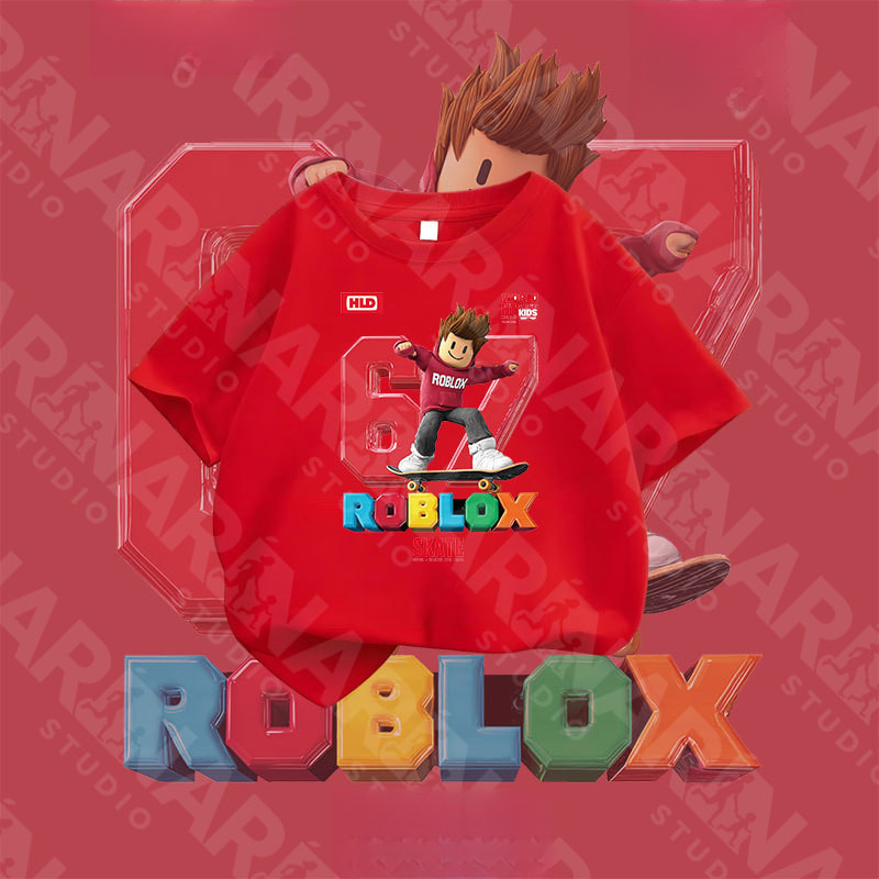 220G 100% CottonCC RINA STUDIO ชุดครอบครัวรอบคอเสื้อยืดแขนสั้นผ้าฝ้าย 67 รูปแบบแฟชั่น Comfortab