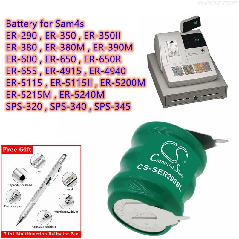 เครื่องบันทึกเงินสดสําหรับ Sam4s ER-290,ER-350,ER-380,ER-390M,ER-600,ER-650,655,ER-4915,ER-44940,ER-