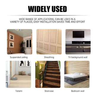🛠️COD 100 ชิ้น แตนเลสแผงผนังหัวเข็มขัด คลิปล็อคไม้ระแนง WPC Wall Panel Connector เฟอร์นิเจอร์หัวเข็มขัด หัวเข็มขัด PVC