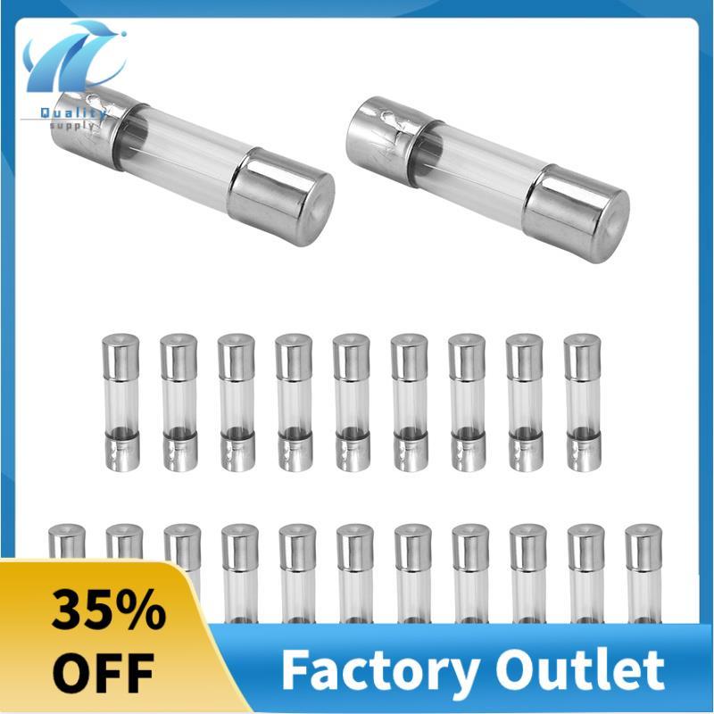 20 x 250 V 2A F2AL Quick F link ฟิวส์หลอดแก้ว 5 มม. x 20 มม.
