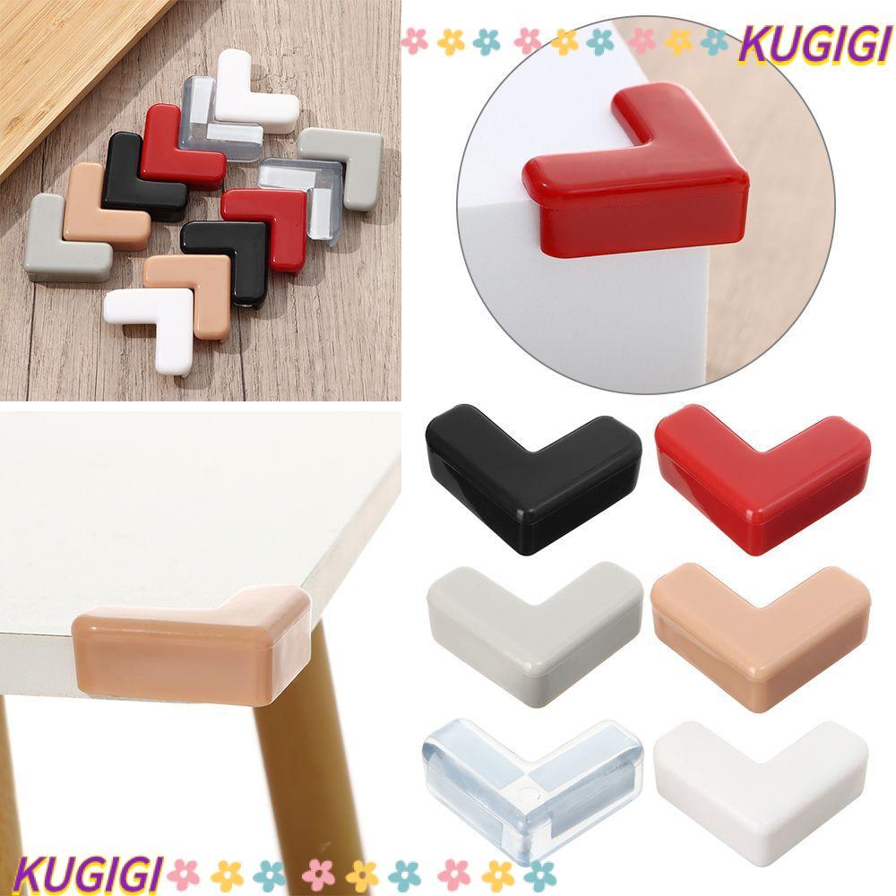 KUGIGI 4 ชิ้นมุมยามนุ่มความปลอดภัยโต๊ะป้องกันการชนกันแถบ