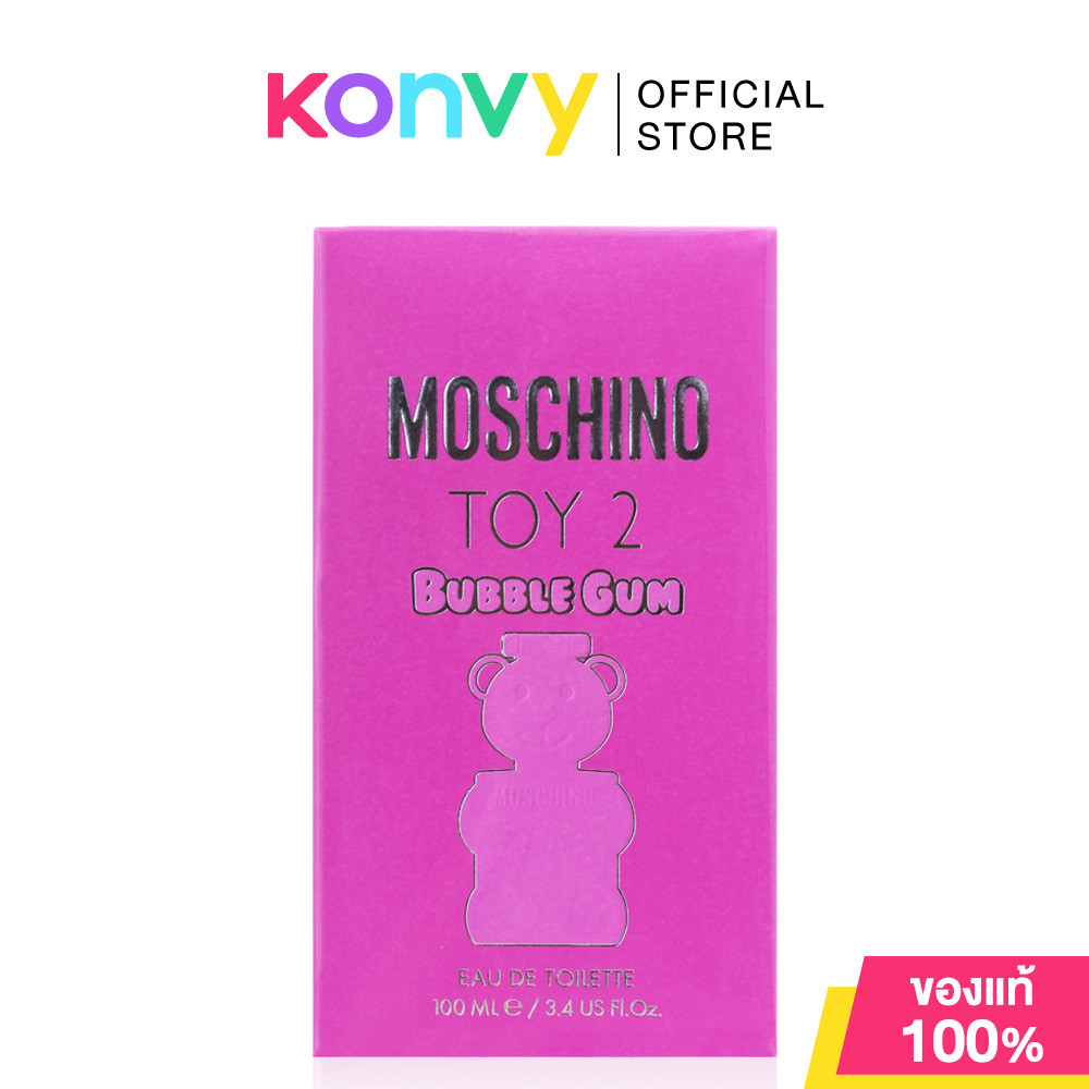 Moschino Toy2 Bubble Gum EDT มอสคิโน น้ำหอมสำหรับผู้หญิง.