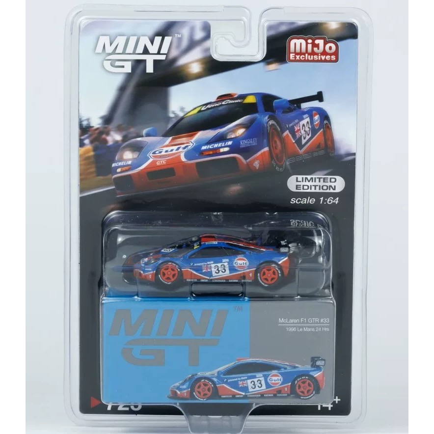 [Orphan] MINIGT โมเดลรถอัลลอย 1: 64 MINIGT F1 MF1 Bay Petroleum GUL
