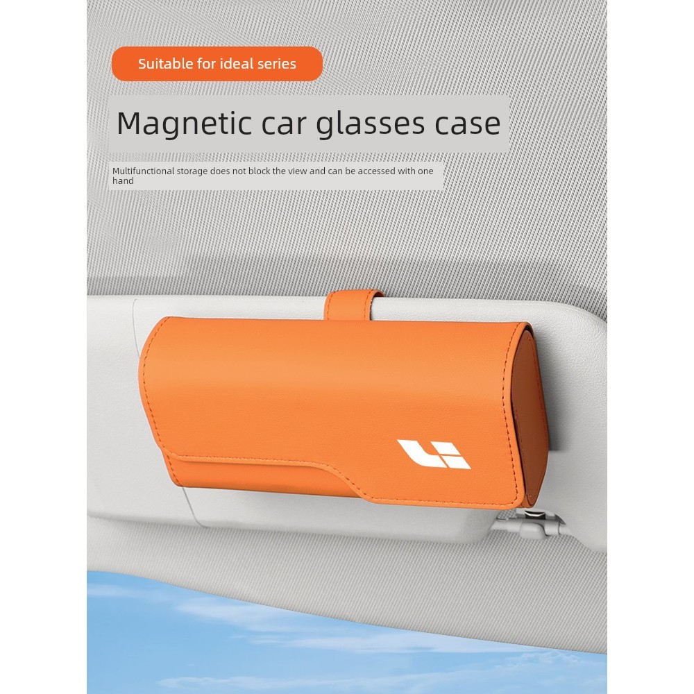 เหมาะสําหรับ Ideal L6/L7/L8/L9/ONE/MEGA/i8 รถแว่นตากันแดดกรณีรถแว่นตาคลิป Place