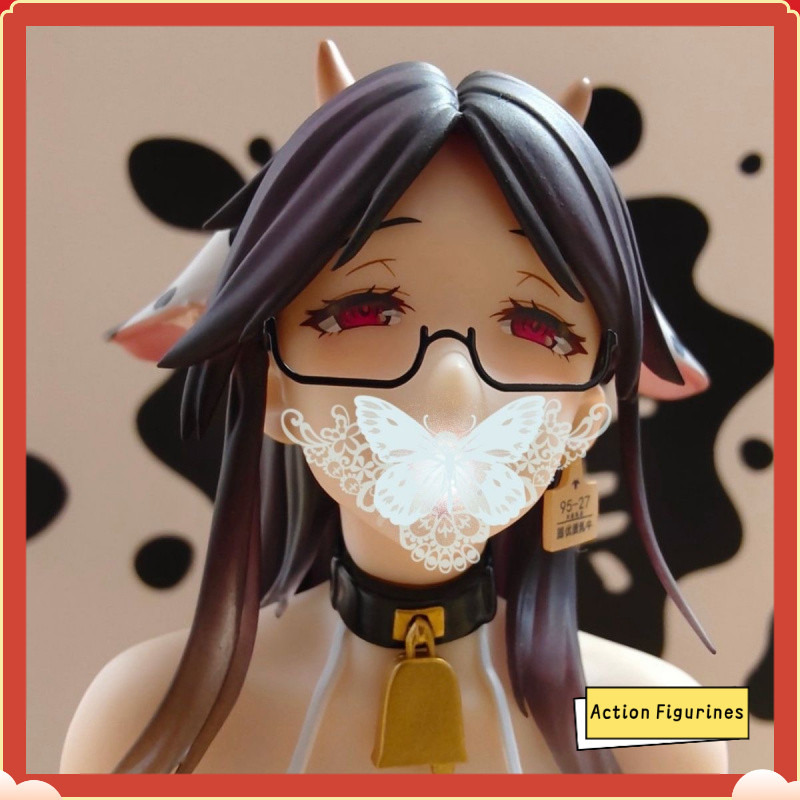 Cow Girl-Black Fu [รุ่น Overseas] นําเข้าคุณภาพ Hand-Made อินเทรนด์เล่น GK ชุดเครื่องประดับสองมิติรู
