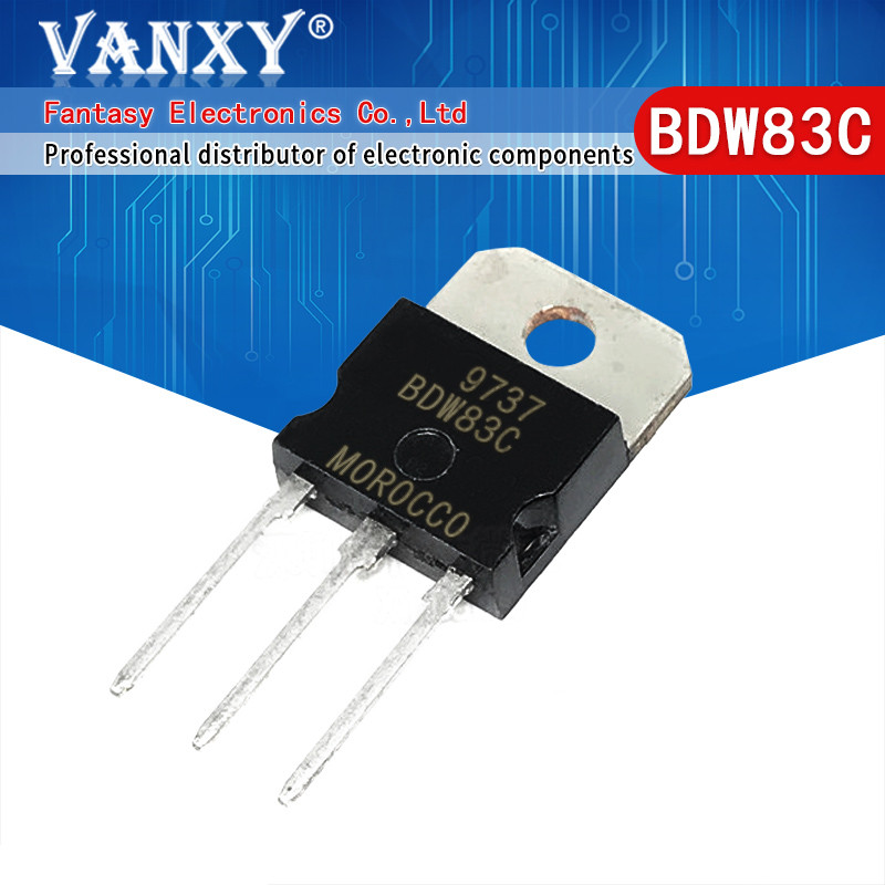 5 ชิ้น BD3C TO-3P BD3 BD4D BD4 TO3P Darlington ทรานซิสเตอร์ 15A 100V vanxy จัดส่งทันที