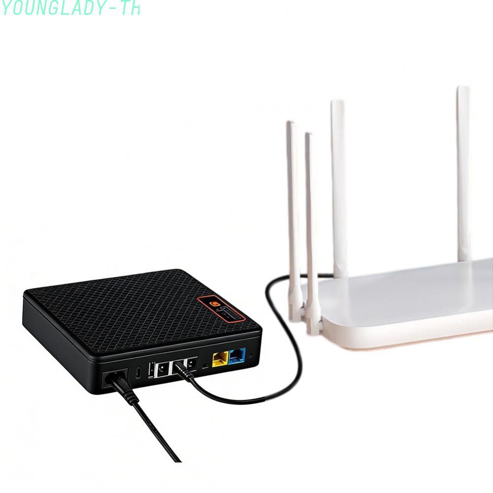 UPS For Router ความเข้ากันได้กว้างด้วยอุปกรณ์ ชาร์จและปล่อยพร้อมกัน