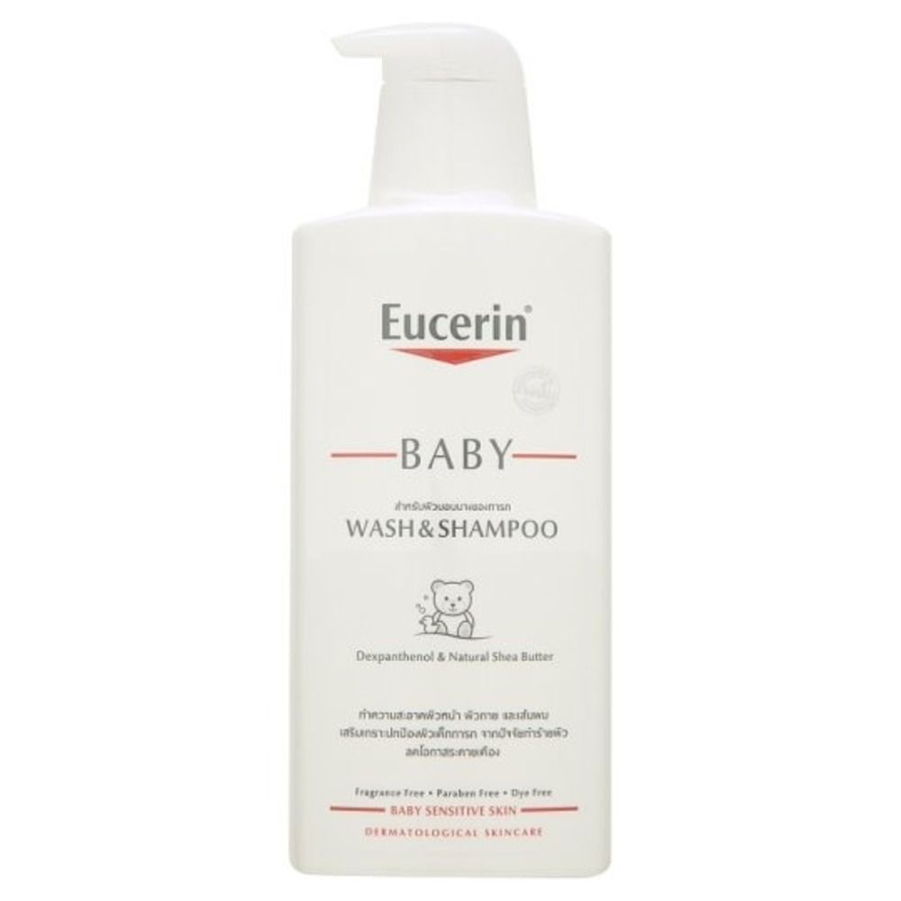 ยูเซอริน เบบี้ วอชแอนด์แชมพู 400 มล. EUCERIN BABY WASH AND SHAMPOO 400 ML.