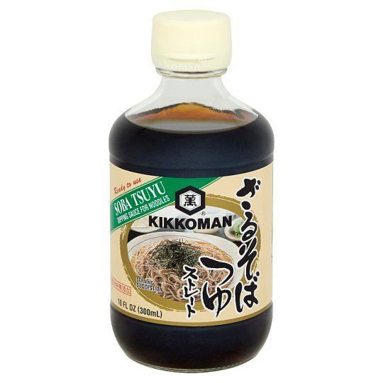 [สินค้าส่งด่วน] คิคโคแมนซอสบะหมี่เย็นโซบะ 300มล. KIKKOMAN SOBA TSUYU SAUCE 300ML.