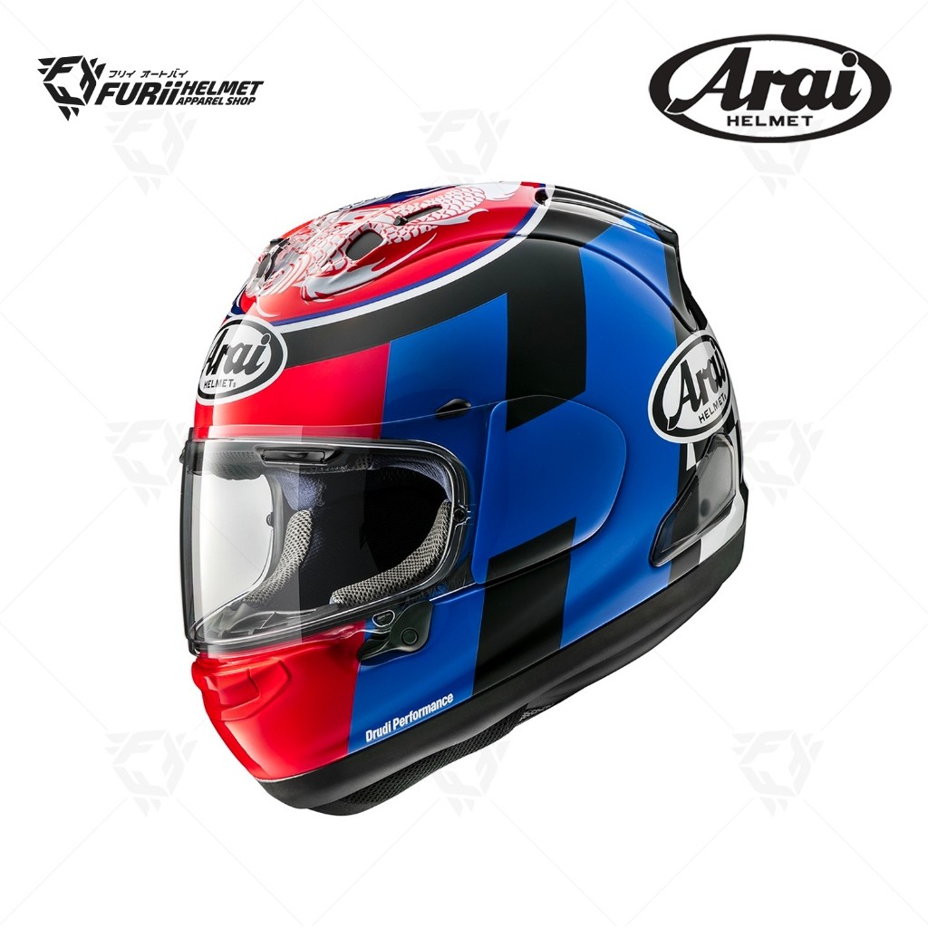 หมวกกันน็อค ARAI RX-7V LEON HASLAM หมวกกันน็อคแท้ศูนย์ไทย