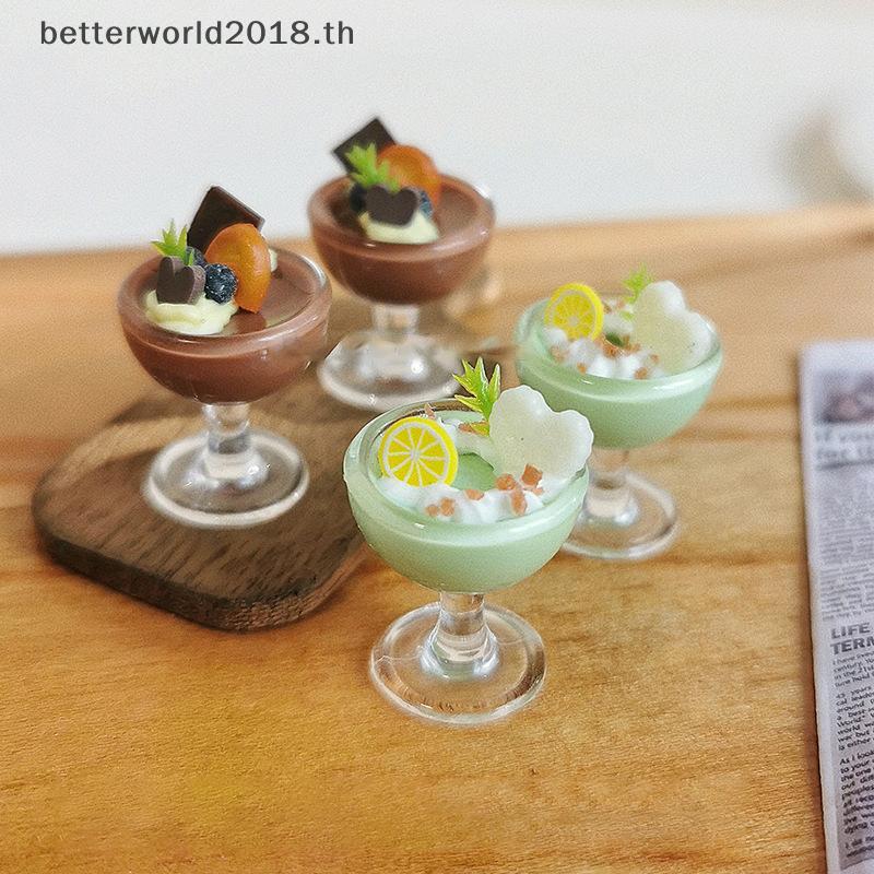 [bet] 1/12 ตุ๊กตาจําลองเครื่องดื่มเครื่องดื่มถ้วยเครื่องประดับตุ๊กตาบาร์เครื่องดื่มตกแต่งตุ๊กตาเครื่