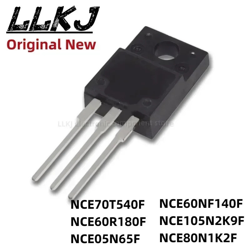 1-5PCS NCE70T540F NCE60R180F NCE05N65F NCE60NF140F NCE105N2K9F NCE80N1K2F TO-220F MOS FET Field-effe