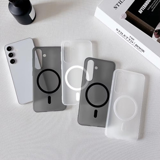 เคสใสกันกระแทก แม่เหล็กเคสไอโฟน สำหรับ Samsung S25 Ultra S26 Ultra S24 Plus S23Fe A56 A55 A36 A54 A37 A35 A15 A17 A06