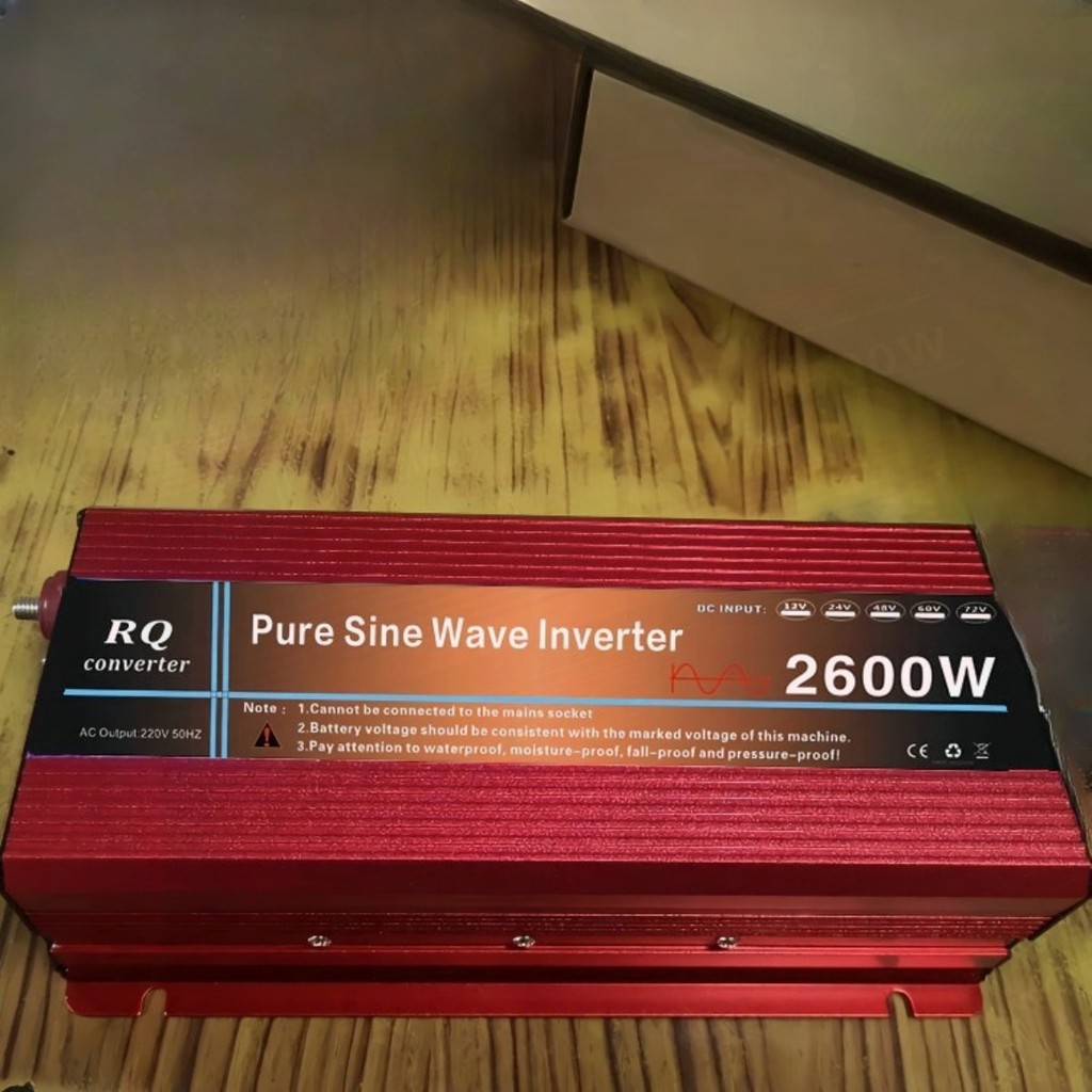 ไฟบ้านพร้อมใช้ทันที อินเวอร์เตอร์ 5000W รถเป็นไฟบ้าน ไม่ต้องง้อไฟบ้าน พกพาสะดวก แรงเต็มวัตต์ คุ้มค่า